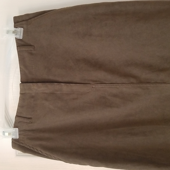 Carole Little Ultrasuede Maxi Pencil Skirt - Picture 3 of 6
